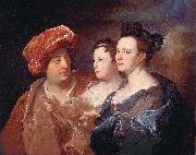 La famille Laffite Hyacinthe Rigaud